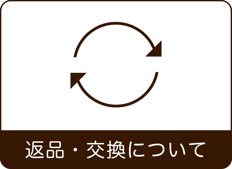 返品・交換の案内