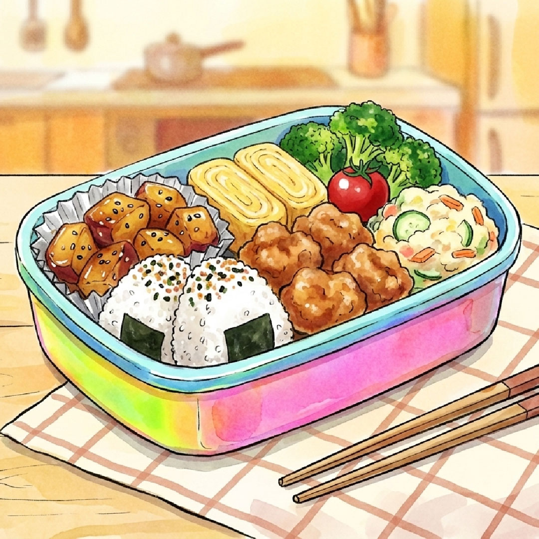 お弁当イラスト